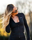 Softline Sculpted Dual-Zip Jacket  | Onyx Shadow