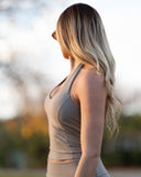 SoftLine - Sculpted Halter Top with Bra support | Amberdust