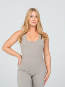 SoftLine - Sculpted Halter Top with Bra support | Amberdust