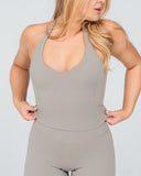 SoftLine - Sculpted Halter Top with Bra support | Amberdust