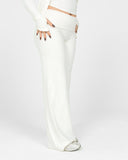 Softline Sculpted Straight Legging Fold Over | Coconut Milk