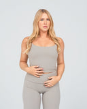 SoftLine Sculpted Essential Mid Tank with Bra support  | Amberdust