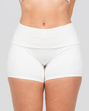 White underwear on a plain background