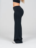 Softline Sculpted Straight Legging Fold Over | Onyx Shadow