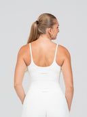 SoftLine Sculpted Essential Mid Tank with Bra support | Coconut Milk